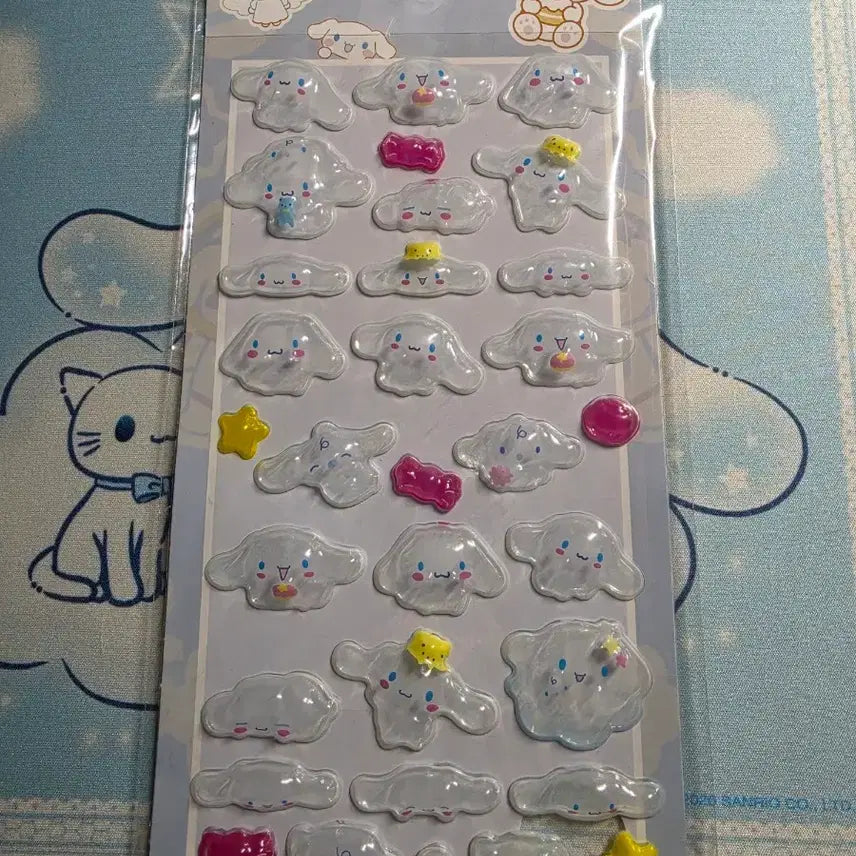 [BUNJANG] Sanrio Bonbon Sticker 3D Cinnamoroll / 산리오 봉봉 스티커 입체스티커 3d스티커 시나모롤