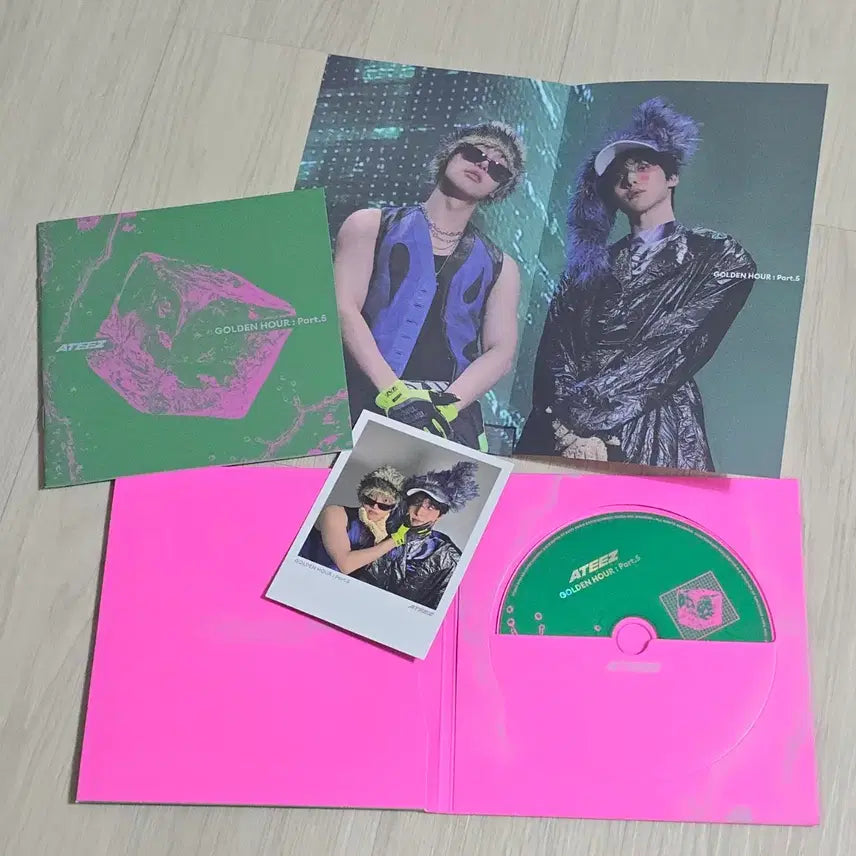 [BUNJANG] ATEEZ Golden Hour 5 Unit Digipack Yunho Mingi TTA / (개봉/포카X)에이티즈 골든아워5 유닛 디지팩 윤호 민기 트타