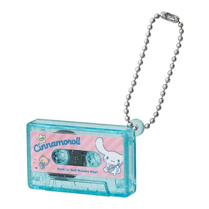 [BUNJANG] Sanrio Cinnamoroll Cassette Tape Keychain (Sealed) / [미개봉] 산리오 가챠 > 시나모롤 카세트 테이프 키링