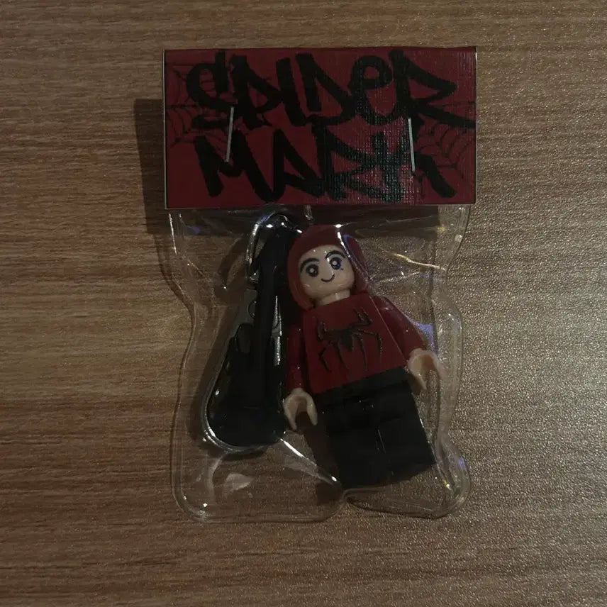 [BUNJANG] NCT Mark Spider-Man Lego Keychain / 스파이더 마크 레고 키링 nct