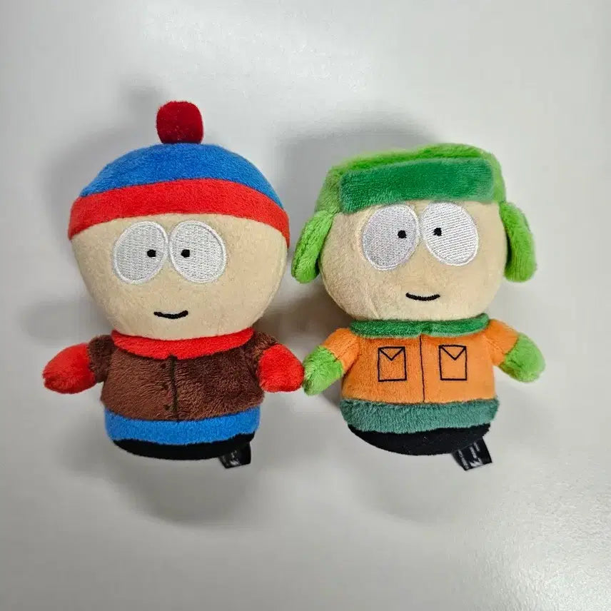 [BUNJANG] South Park Stan &amp; Kyle Plush Doll &amp; Photocard Holder Bundle Set / [급전] 사우스파크 스탠, 카일 인형 누이, 포토카드홀더 스탠카일 스타일