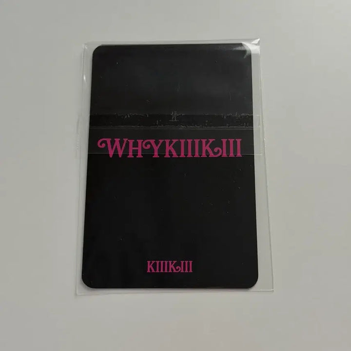 [BUNJANG] KiiiKiii SUI Musinsa Musicplant POB Sealed Photocard / 키키 KiiiKiii 수이 무신사 뮤직플랜트 특전 미개봉 포카