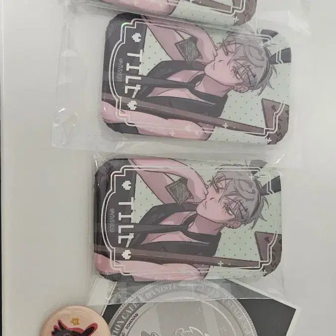 [BUNJANG] A-Stage Till Can Badge Set (3 pcs) + Pin Button + Coin Badge / 에이스테 틸 캔뱃지 3개 세트 + 핀버튼 + 코인뱃지