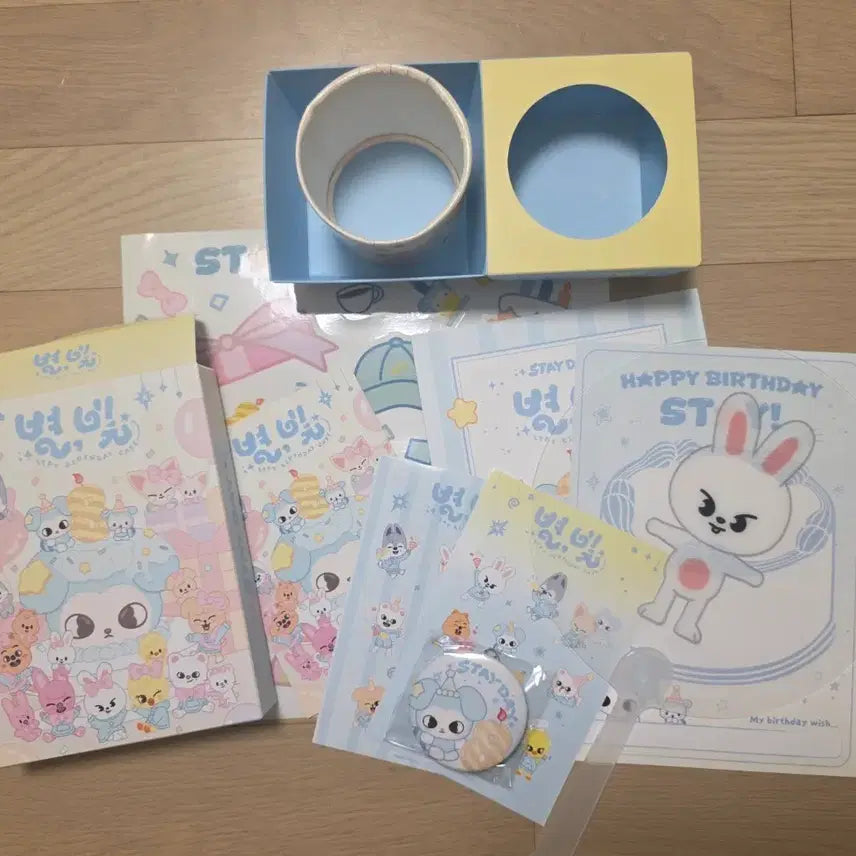 [BUNJANG] Stray Kids STAY Birthday Cafe Starry Light Photocard Holder / 스키즈 스테이 생일카페 별 빛 구성품
