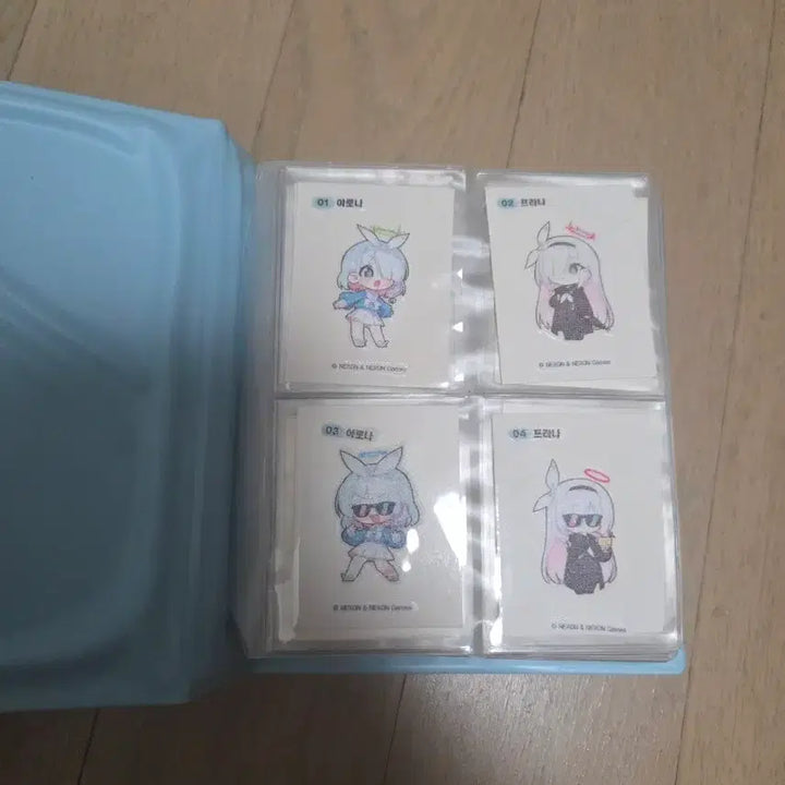 [BUNJANG] Blue Archive Full Collection Lenticular Stickers / 급처) 블루아카이브 올컬렉 띠부씰 판매