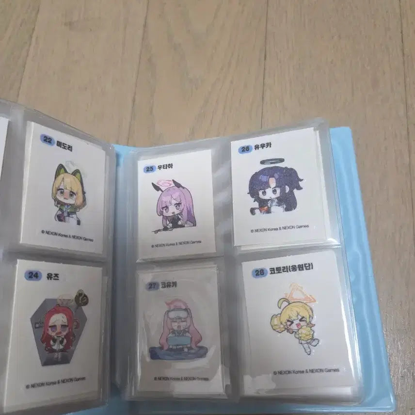 [BUNJANG] Blue Archive Full Collection Lenticular Stickers / 급처) 블루아카이브 올컬렉 띠부씰 판매