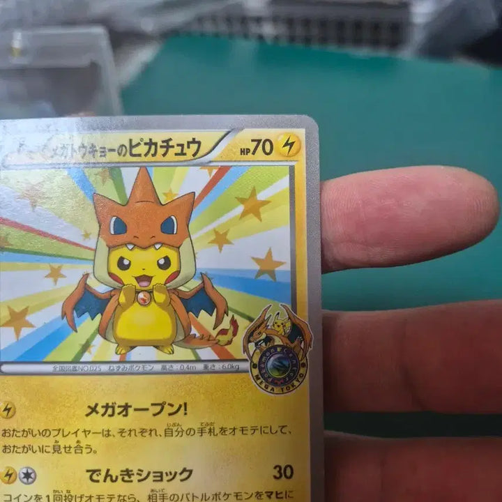 [BUNJANG] Pokemon Card Pikachu Poncho Charizard XY-P Mega Tokyo Promo / 메가도쿄 피카츄프로모 판쵸리자몽 xy-p 포켓몬카드