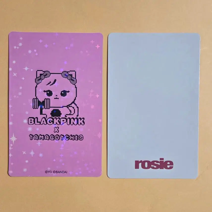 [BUNJANG] BLACKPINK Rosé TAMAGORCHI Lucky Draw Photocard / 블랙핑크 로제 TAMAGORCHI 다마고찌 특전 포토카드