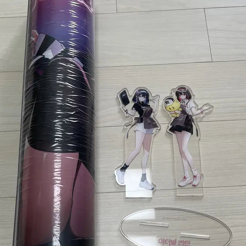 [BUNJANG] Eternal Return Debby Acrylic Standee &amp; Desk Mat Set / 이터널리턴 뎁마 굿즈