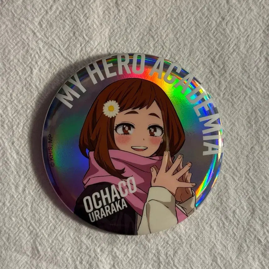 [BUNJANG] Baseyard My Hero Academia Ochaco Uraraka Aurora Can Badge / 베이스야드 도쿄 나의 히어로 아카데미아 우라라카 오챠코 오로라 캔뱃지