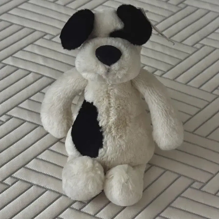 [BUNJANG] Jellycat Bashful Black &amp; Cream Puppy Small Plush Toy / jellycat 스몰 바쉬풀 블랙&amp;크림 퍼피 젤리캣 정품