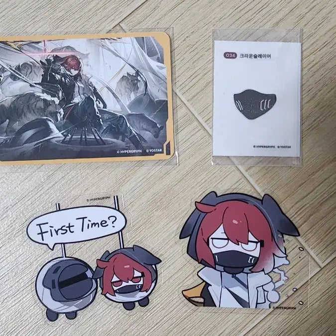 [BUNJANG] Arknights Crownslayer Merchandise Bundle Set / 명일방주 크라운슬레이어 굿즈 일괄