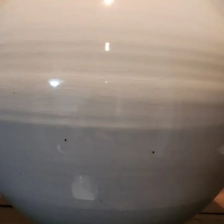 [BUNJANG] 18th Century Style Moon Jar (Dalhangari) Reproduction / 18세기 모래굽 달항아리 재현작
