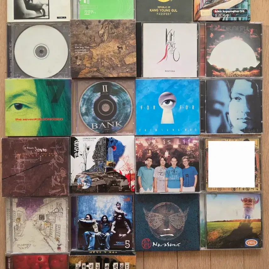 [BUNJANG] Various Artists Korean Rock Ballad Compilation Albums / 대한민국 가요 락 앨범 (강산에 김종서 김경호 윤도현 신승우  삐삐밴드)