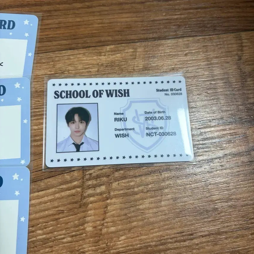 [BUNJANG] NCT WISH Riiku School of WISH Photocard &amp; Student ID Set / 엔시티 위시 엔위시 리쿠 스쿨오브위시 스오위 콜북 학생증 시온 포카 양도 판매 처분