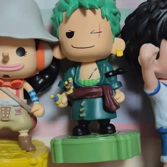 [BUNJANG] One Piece Figures Gacha Stamp Bundle Set - Luffy, Usopp, Zoro, Franky / 원피스 피규어 가챠 인형뽑기 스탬프 일괄판매 루피 우솝 조로 프랑키