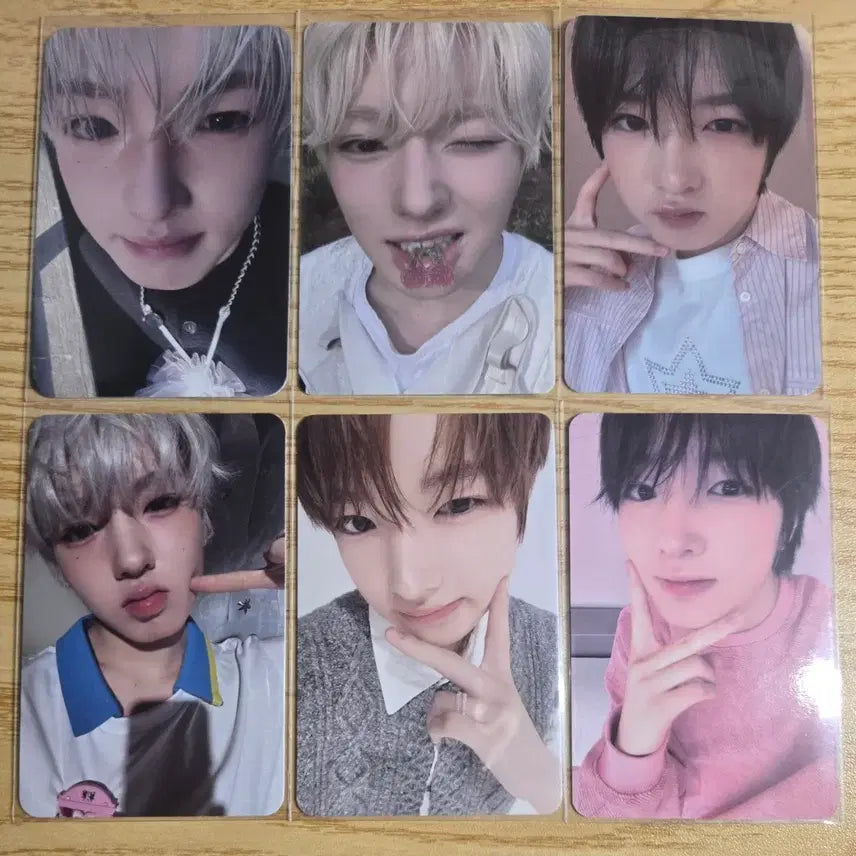 [BUNJANG] NCT WISH Sakurya Photocard Bundle Set (6 pcs) / 사쿠야 포토카드 6장 일괄