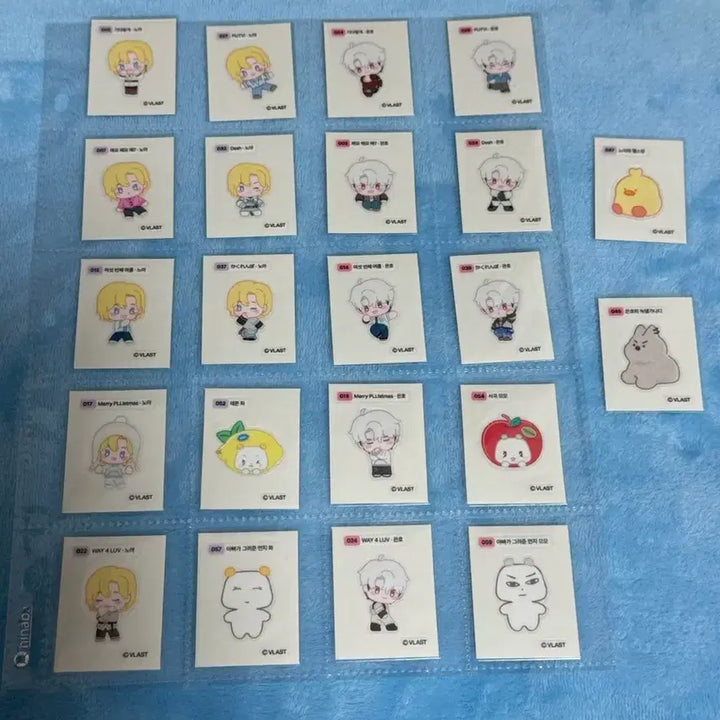 [BUNJANG] Plaive GS25 22ea Sticker Bundle Set / 플레이브 GS25 띠부씰 일괄