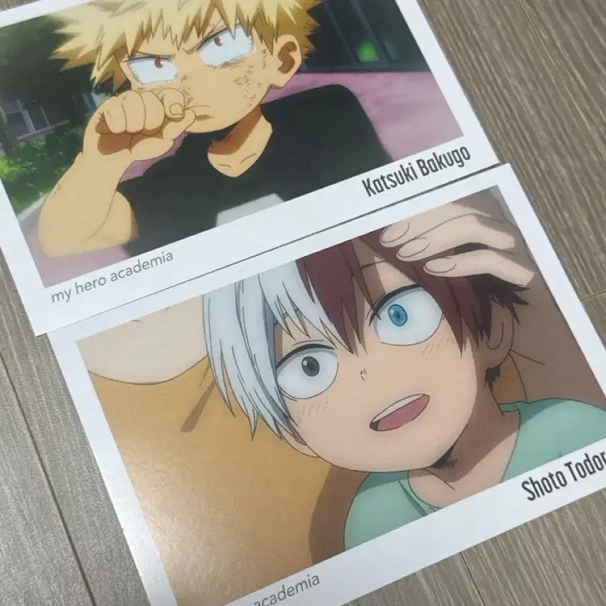 [BUNJANG] My Hero Academia Official Postcard Bundle Set / 나히아 공식 엽서 일괄