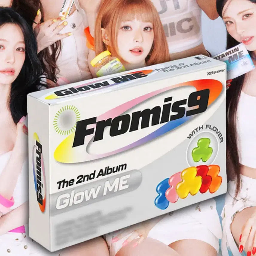 [BUNJANG] fromis_9 2nd Album Glow ME Vitamin Ver. Sealed / 프로미스나인 정규 2집 Glow ME 앨범 비타민 버전 미개봉
