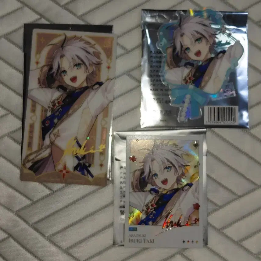 [BUNJANG] Ensemble Stars 11th Anniversary Ibuki Akane Star Clear Card &amp; Long Clear Card Pashacollection Bundle Set / 앙스타 11주년 용산 파업 이부키 별클카 긴클카 파샤 일괄
