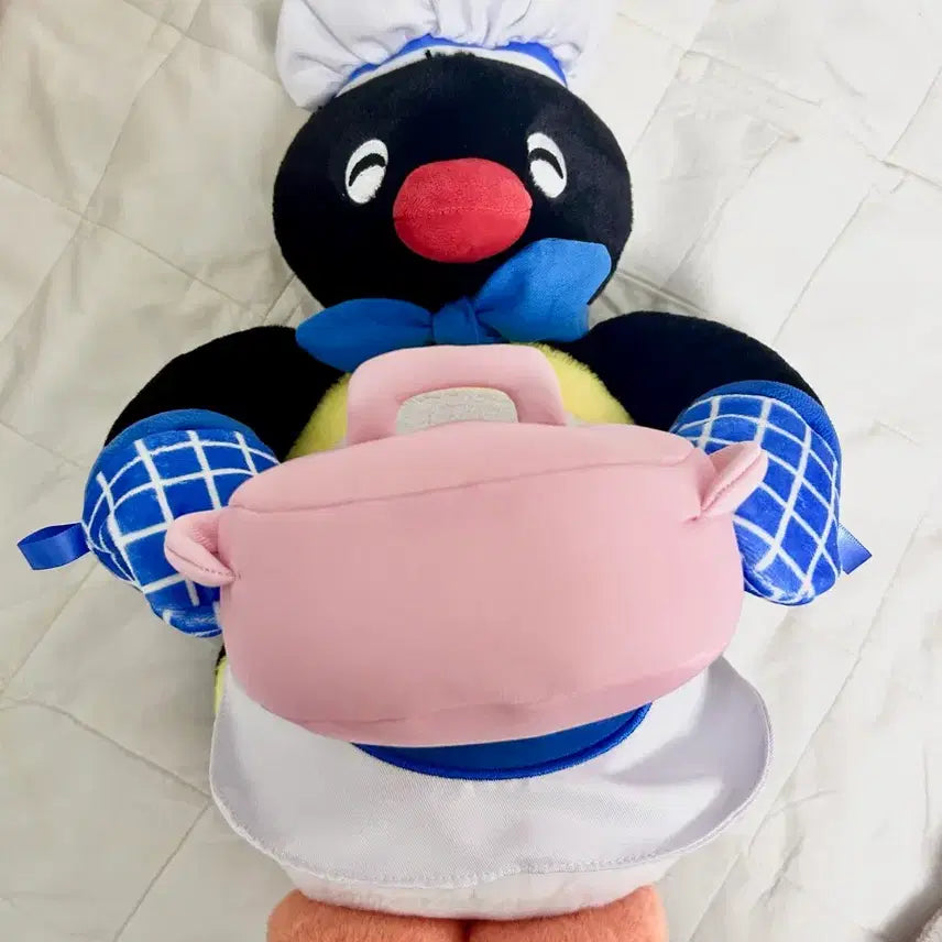 [BUNJANG] Pingu Chef Doll / 핑구 요리사 인형