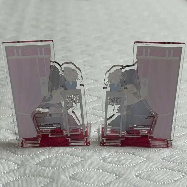 [BUNJANG] The Apothecary Diaries Chibi Acrylic Diorama Stand Set (Jinshi, Maomao) / 약사의 혼잣말 치비 아크릴 디오라마 스탠드 세트 진시 마오마오