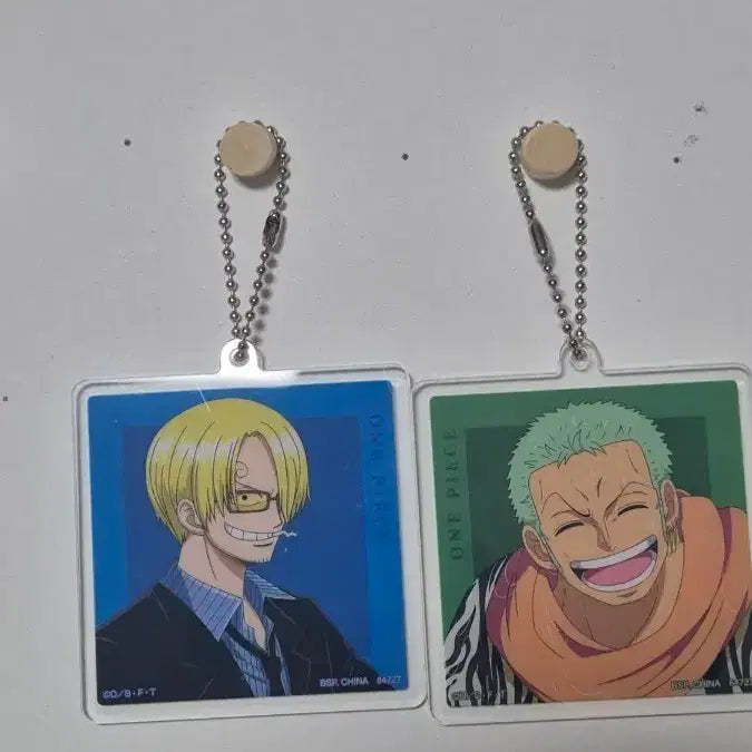 [BUNJANG] One Piece Alabasta Ichiban Kuji Sanji Zoro Acrylic Keychain Bundle Set / 원피스 아크릴 키링 일괄 상디 조로 알라바스타 이치방쿠지