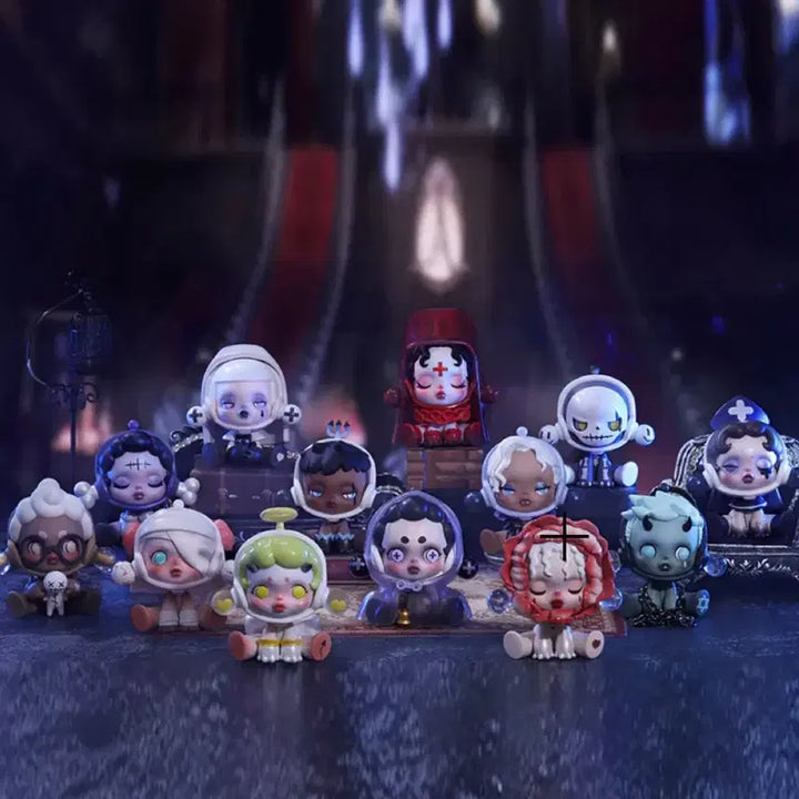 [BUNJANG] Pop Mart Skullpanda Ancient Castle Full Set (12 figures) / 팝마트 스컬판다 에이션트 캐슬 풀세트(12개)