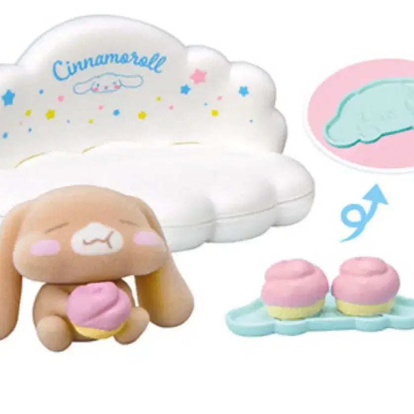 [BUNJANG] Re-ment Sanrio Cinnamoroll Relaxing Living Room / Cappuccino Living Room Set / 리멘트 산리오 시나모롤 느긋한 리빙룸 Living Room /카푸치노 리빙룸