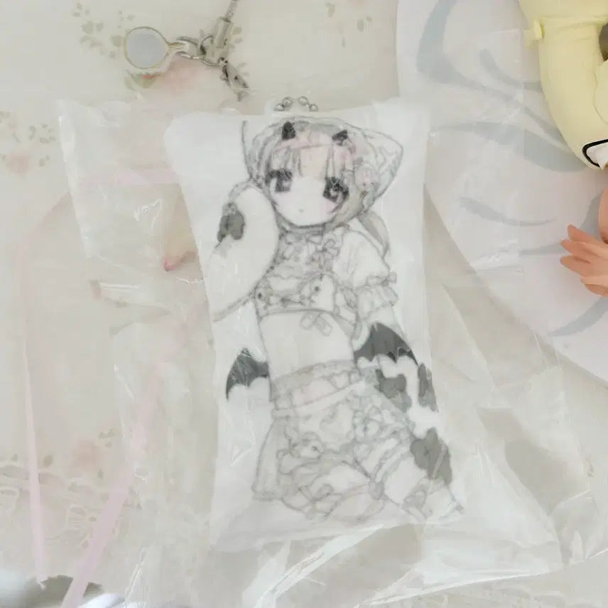 [BUNJANG] Hime-nim Soak-ma Cushion Keyring / 히메님 소악마 쿠션키링