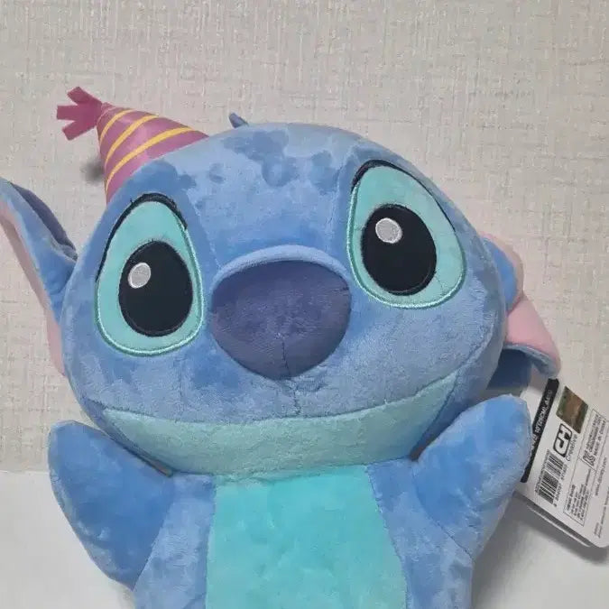 [BUNJANG] Stitch Party Hat Medium Plush Doll / 스티치 파티햇 중형 인형