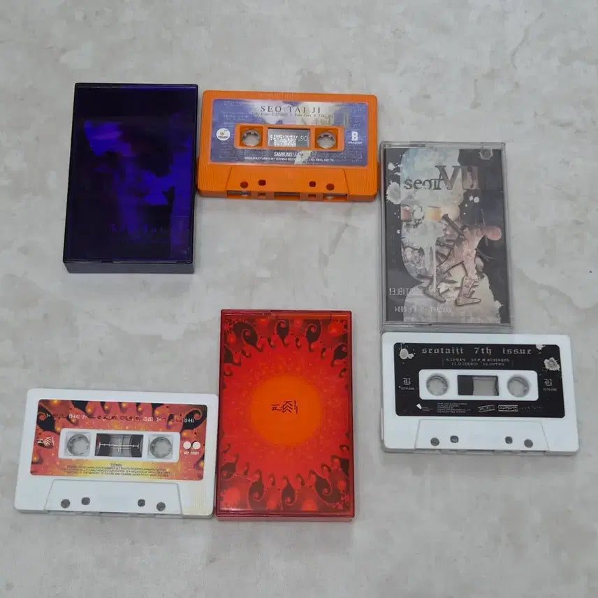 [BUNJANG] Seo Taiji Solo Cassette Tape 3-Set / 서태지 솔로 카세트 테이프 3종 세트