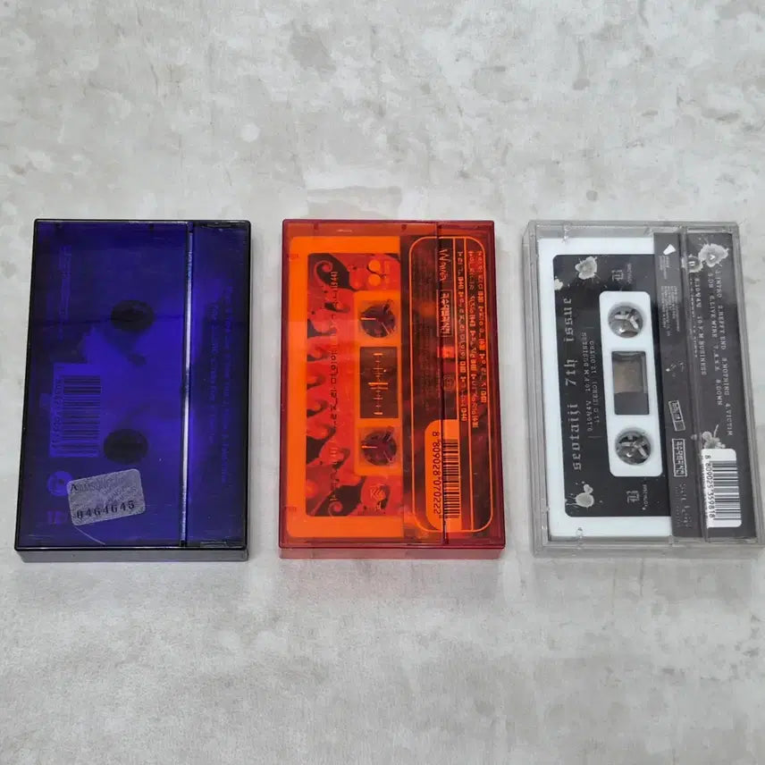[BUNJANG] Seo Taiji Solo Cassette Tape 3-Set / 서태지 솔로 카세트 테이프 3종 세트