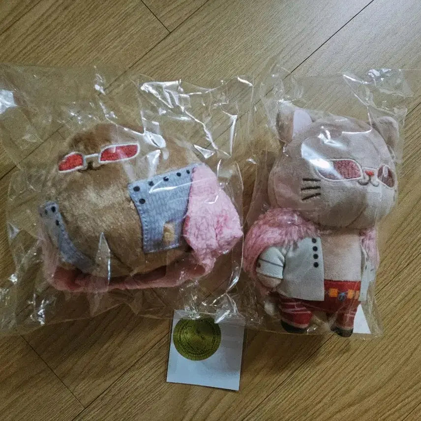 [BUNJANG] One Piece Doflamingo Nekonui &amp; Amimaru Bundle / 원피스 도플라밍고 네코누이&amp;아미마루