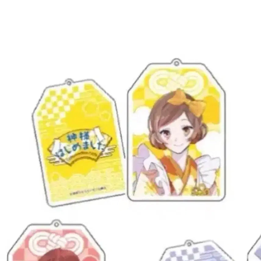 [BUNJANG] Kamisama Kiss Oshichi Tea House Cafe Limited Omamori Keyring Nanami / 오늘부터 신령님 오신령 찻집 카페 한정 오마모리 키링 나나미 팝업