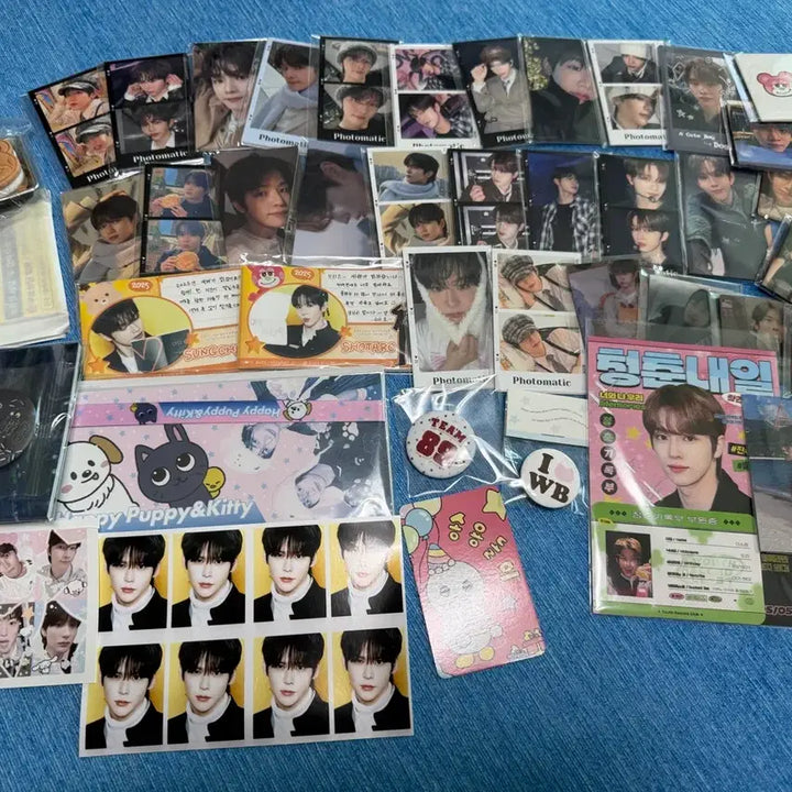 [BUNJANG] RIIZE Non-Official Pin Badges Bundle Set (Shotaro, Sungchan, Eunseok, Wonbin, Sohee, Anton) / 라이즈 비공굿 쇼타로성찬은석원빈소희앤톤 핀뱃지 생카 부채