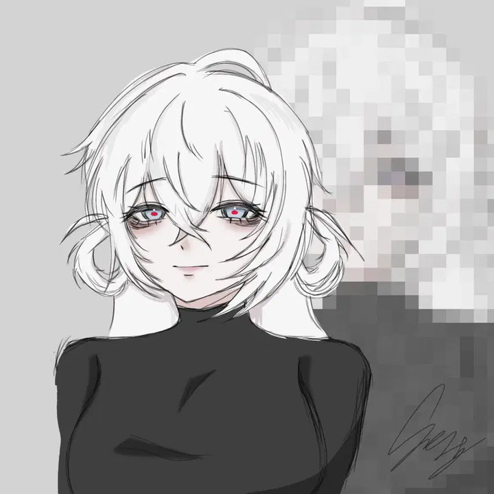 [BUNJANG] Simple Sketch Commission - Bust Shot / 간단 낙서 커미션