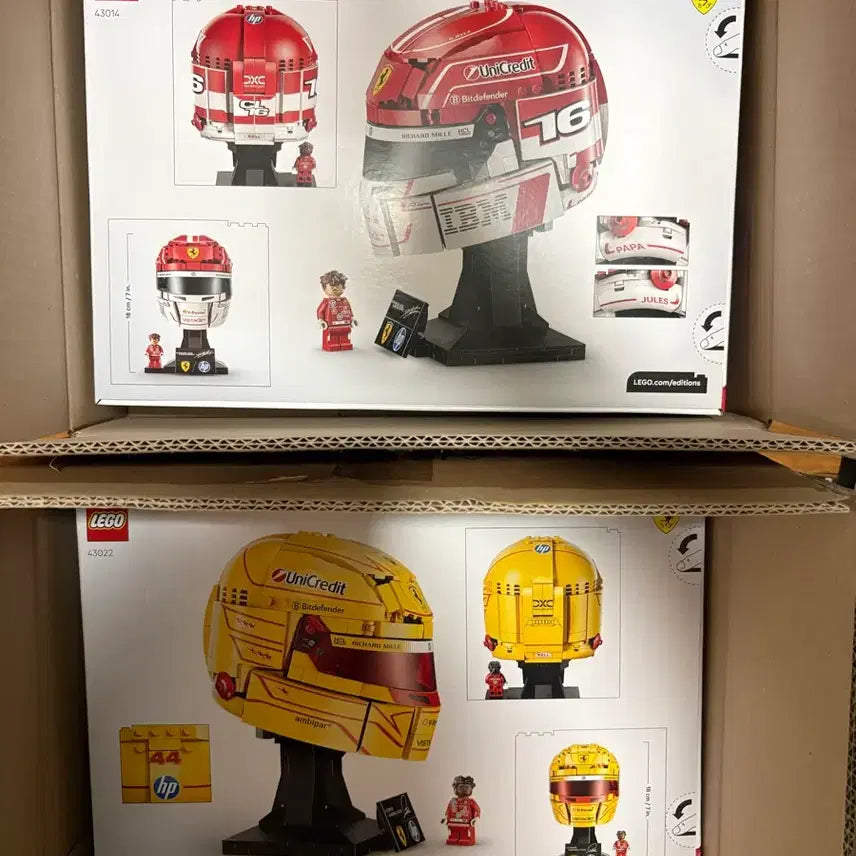 [BUNJANG] LEGO Helmet 2-Set Bundle (43014, 43022) / 레고 헬멧 2종 세트(43014, 43022)