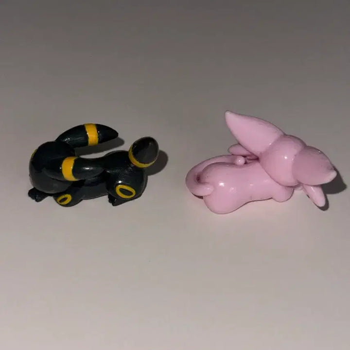 [BUNJANG] Pokemon Eevee &amp; Umbreon Bath Bomb Figure Set / 포켓몬스터 에브이 블래키 입욕제 바스볼 피규어 미니