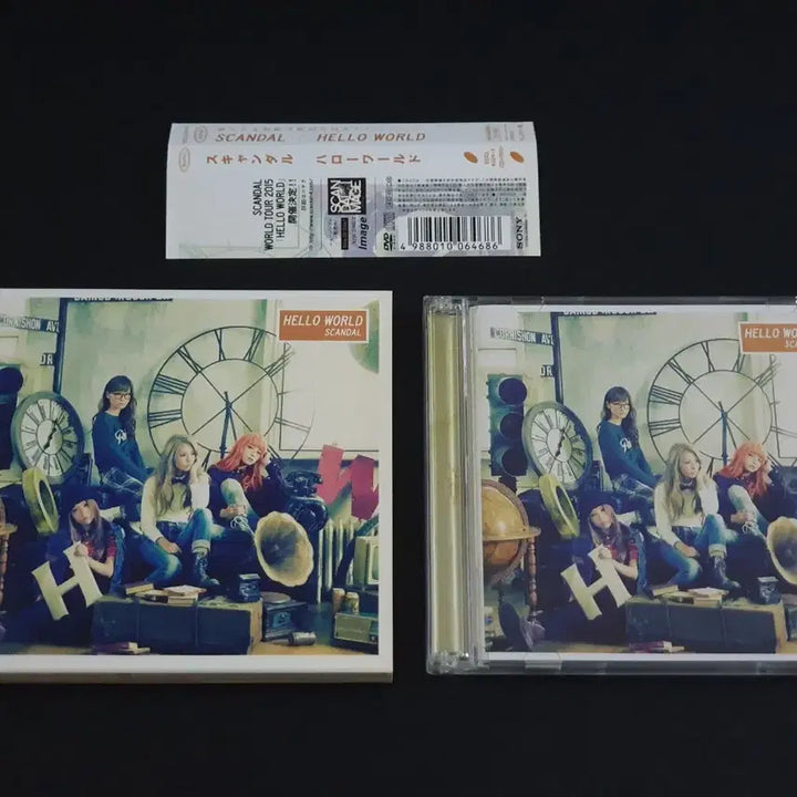 [BUNJANG] SCANDAL HELLO WORLD Limited Edition CD+DVD / SCANDAL 스캔달 6집 앨범 HELLO WORLD (CD+DVD) 한정반