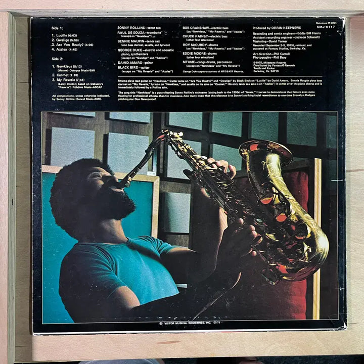 [BUNJANG] Sonny Rollins Nucleus 1975 LP / Sonny Rollins Nucleus 일본 1975 LP