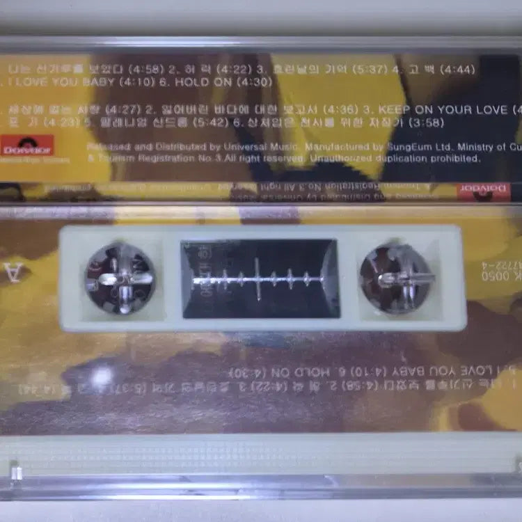 [BUNJANG] White Bank Jeong Si-ro Yoo Young-seok Project Unsealed Cassette Tape / 화이트뱅크 / 정시로 유영석 프로젝트  (미개봉 카세트테이프)