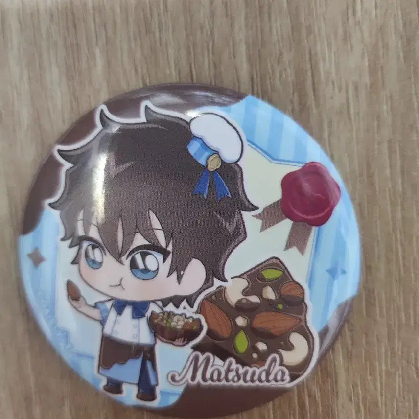[BUNJANG] Detective Conan Shinpei Matsuda Dessert Badge / 명탐정코난 마츠다 진페이 디저트 뱃지