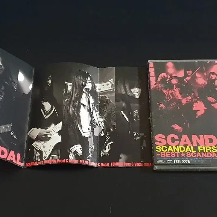 [BUNJANG] SCANDAL FIRST LIVE BEST★SCANDAL 2009 DVD / 스캔달 라이브 공연 영상 FIRST LIVE BEST SCANDAL 2009 DVD