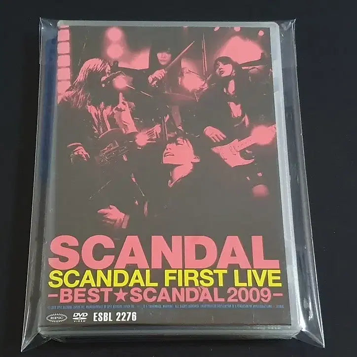 [BUNJANG] SCANDAL FIRST LIVE BEST★SCANDAL 2009 DVD / 스캔달 라이브 공연 영상 FIRST LIVE BEST SCANDAL 2009 DVD
