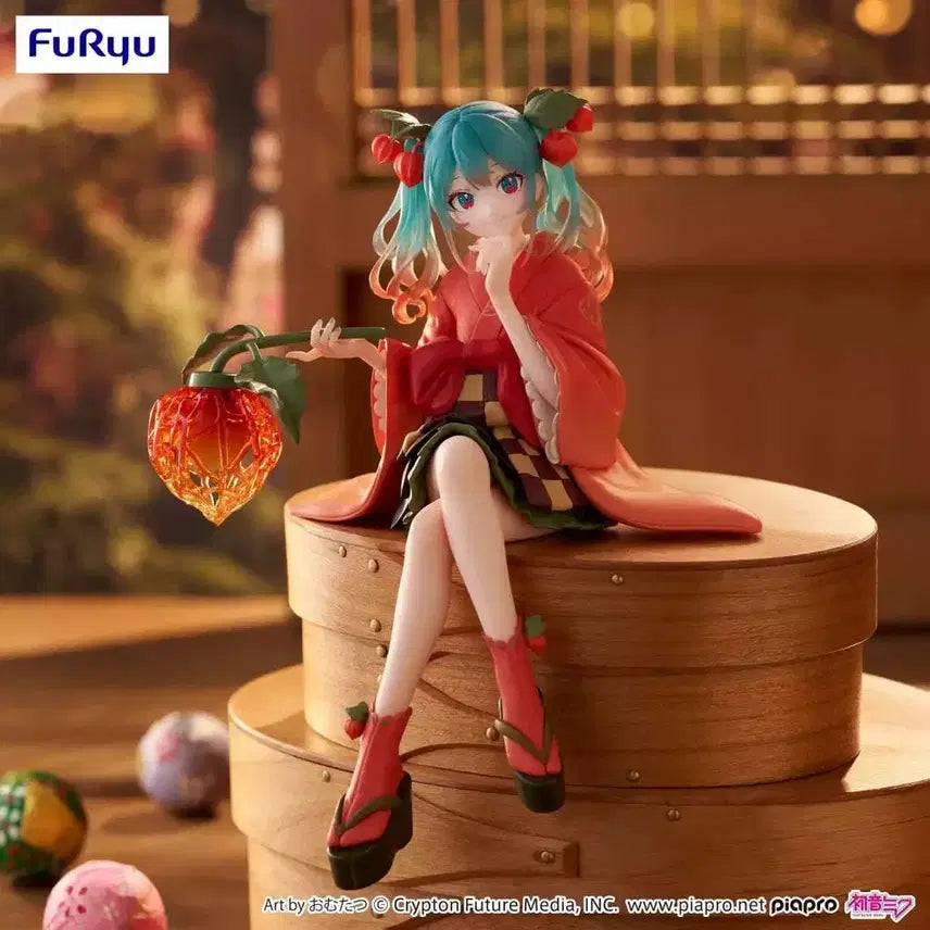 [BUNJANG] Furyu Noodle Stopper Miku Flower Fairy Vine Lantern Figure / 후류 누들스토퍼 미쿠 플라워 페어리 꽈리 등불 피규어