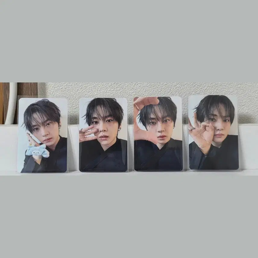 [BUNJANG] Stray Kids Lee Know Run It Bundle Set Photocard / 스트레이키즈 런잇 입장포카 리노 4장 일괄