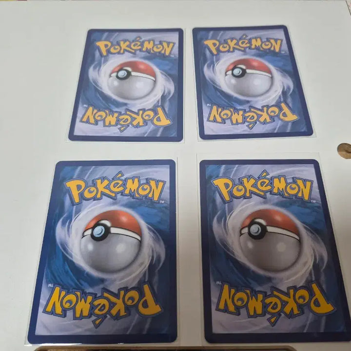 [BUNJANG] Pokemon Card Emonga Set (4 Types) / 포켓몬 카드 에몽가 4종