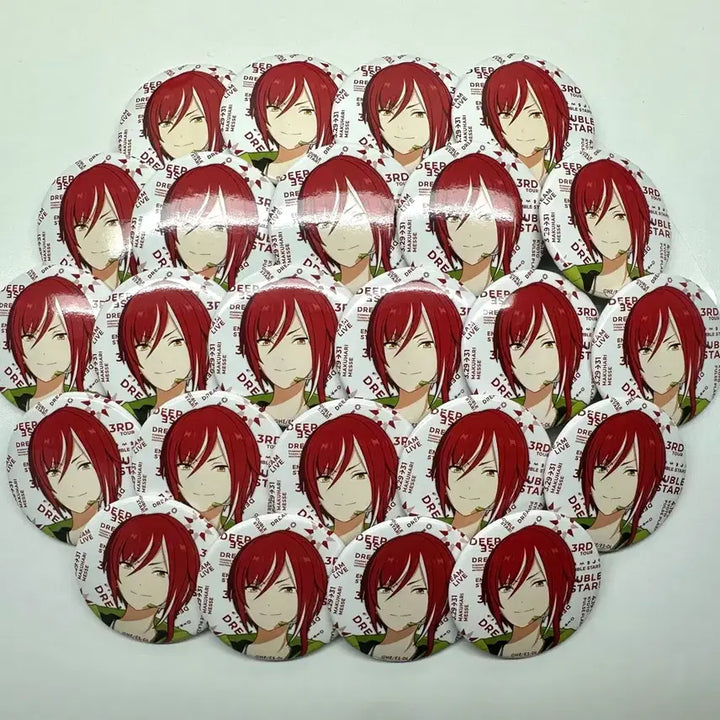 [BUNJANG] Ensemble Stars Sakasaki Natsume 3rd Anniversary Dream Live Can Badge Bundle Set / 앙스타 사카사키 나츠메 3주년 드림라 캔뱃지 일괄 이타백